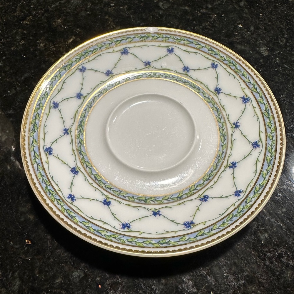 ✨ Vintage Raynaud Limoges "L'Allee Du Roy" Lave-Vaisselle Saucer ✨